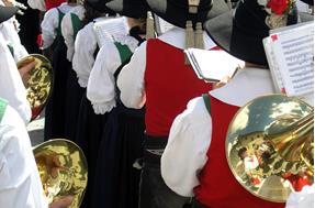 Regional costumes and music