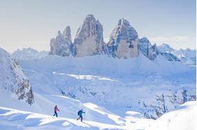 Winter in the Dolomites