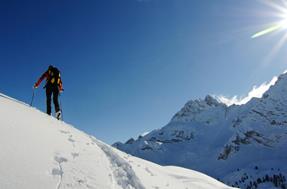 Sci d’alpinismo sulle Dolomiti