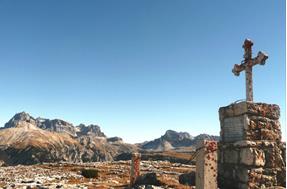 Open-air museum Monte Piano and war cemetery