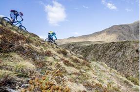 Mountain biking