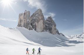 Winter in the Dolomites