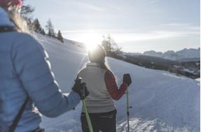 Winter in den Dolomiten