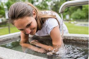 Il bagno alle braccia