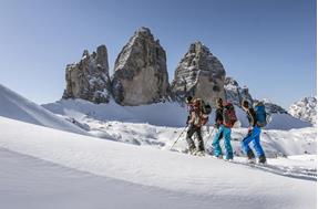Sci d’alpinismo sulle Dolomiti