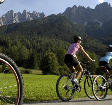 Andare in bicicletta Dolomiti