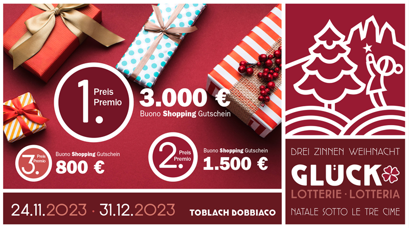 04 drei zinnen weihnacht Banner